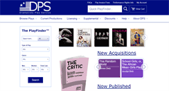 Desktop Screenshot of dramatists.com